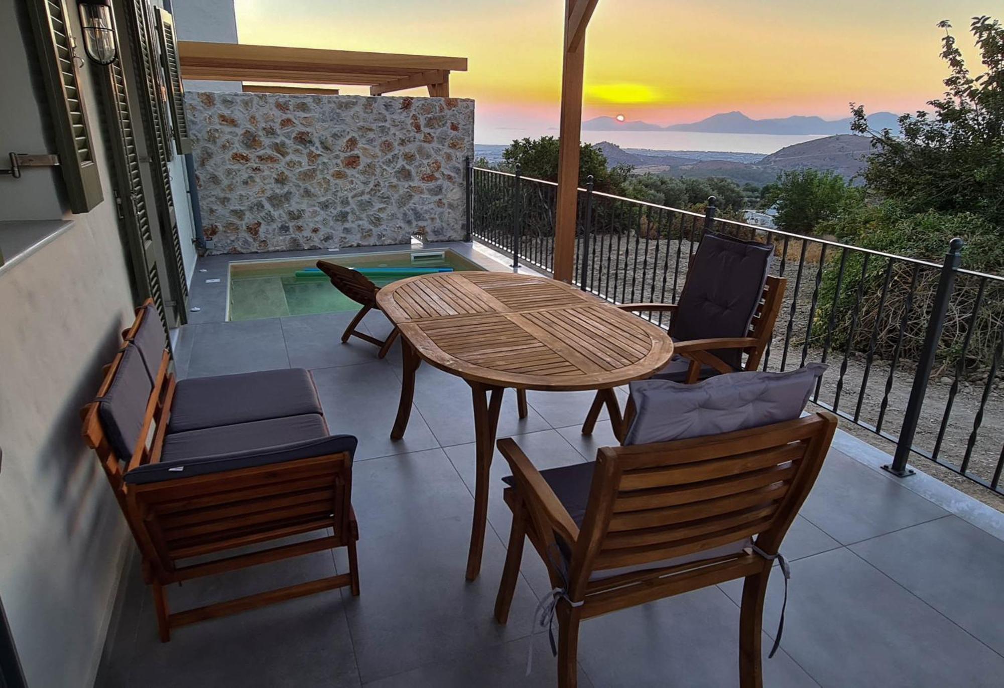 Villa Rosa - Luxury Villas With Panoramic Views Lagoudi Zia Exterior foto